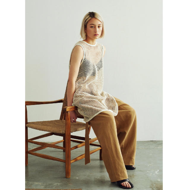 BEAUTY&YOUTH UNITED ARROWS(ビューティアンドユースユナイテッドアローズ)の＜6(ROKU)＞BIG MESH TUNIC/チュニック レディースのトップス(タンクトップ)の商品写真