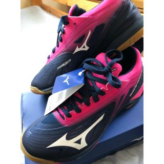 ミズノ(MIZUNO)の【yasaka様専用】mizuno ウエーブドライブネオ 25.0cm(卓球)