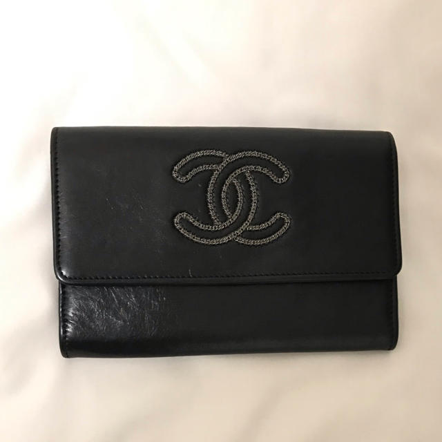 CHANEL美品　CHANEL シャネル ココマーク コンパクト　ウォレット 財布