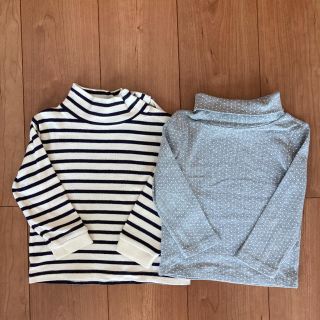 ムジルシリョウヒン(MUJI (無印良品))のHana＊様専用☆ロンT 90&チュールスカート95(Tシャツ/カットソー)