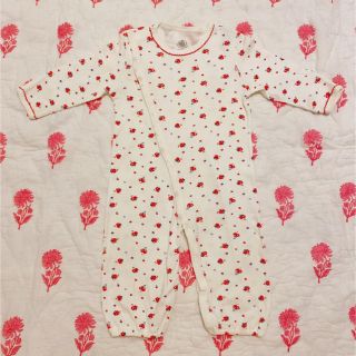 プチバトー(PETIT BATEAU)の♡美品♡プチバトー♡プリント2ウェイオール♡(カバーオール)