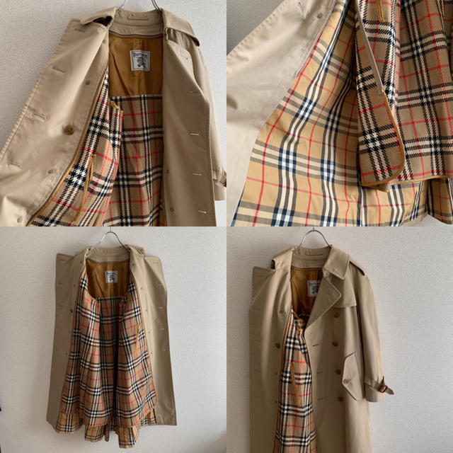 BURBERRY(バーバリー)のBURBERRYS バーバリーズ　トレンチコート  ノバチェック　ベージュ レディースのジャケット/アウター(トレンチコート)の商品写真