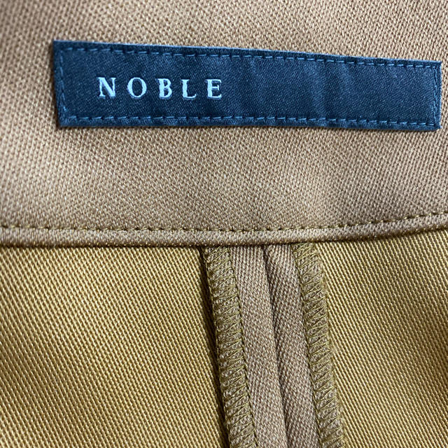 Noble(ノーブル)のNOBLE  ダブルクロスフープジップタイトスカート レディースのスカート(ひざ丈スカート)の商品写真