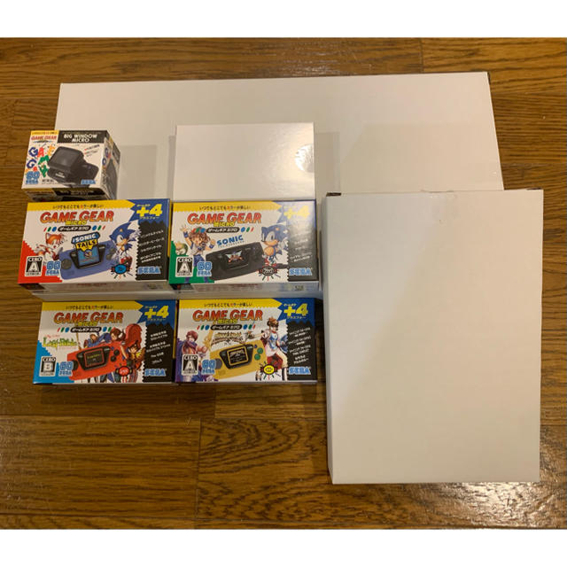ゲームギアミクロ4色セット DXパック