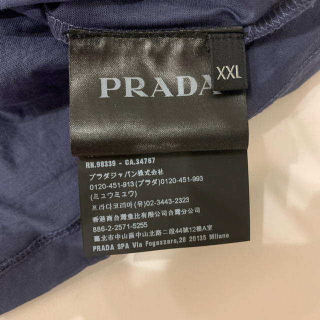 PRADA(プラダ)のPRADA シンプルポケットカットソー メンズのトップス(Tシャツ/カットソー(半袖/袖なし))の商品写真