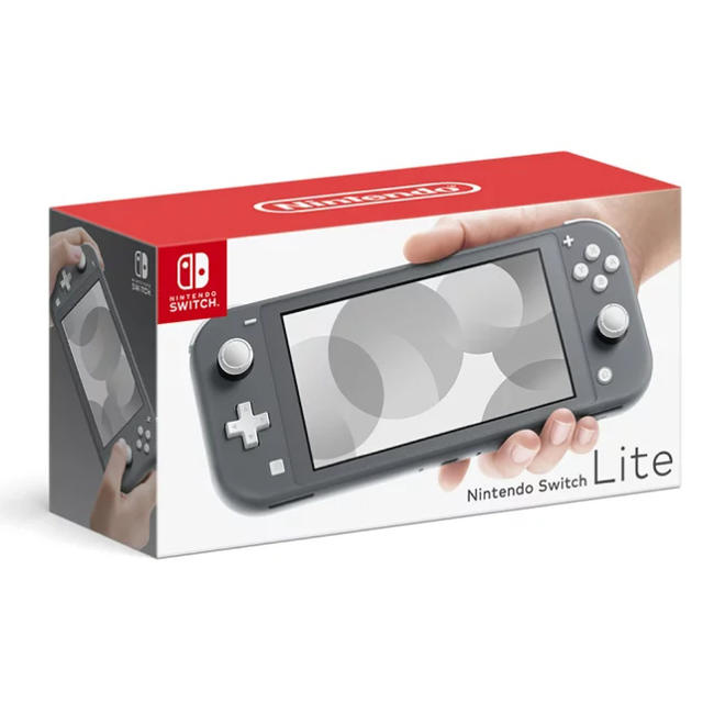 【新品未使用】Nintendo Switch lite ライト　グレー