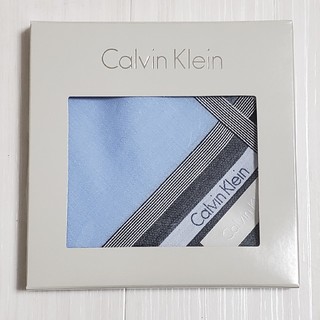 カルバンクライン(Calvin Klein)の【未使用】Calvin Klein♡ハンカチ ギフト梱包 メンズ(ハンカチ/ポケットチーフ)