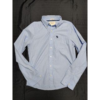 アバクロンビーアンドフィッチ(Abercrombie&Fitch)のアバクロ　シャツ　長袖　メンズ　L(シャツ)