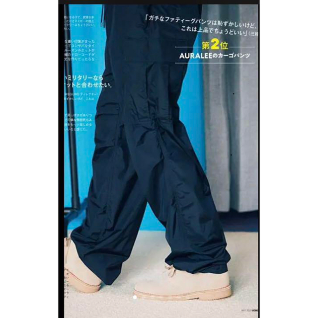 COMOLI(コモリ)のAURALEE   20ss LIGHT NYLON FATIGUE PANTS メンズのパンツ(ワークパンツ/カーゴパンツ)の商品写真