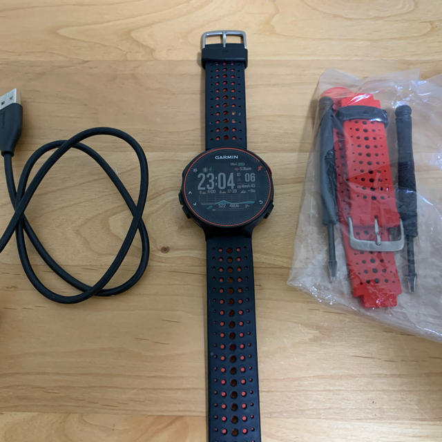 トレーニング用品GARMIN ランニングウォッチ ForeAthlete235J