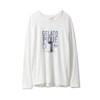 ジェラートピケ(gelato pique)の【新品未使用】gelato pique 長袖ティーシャツ(Tシャツ(長袖/七分))