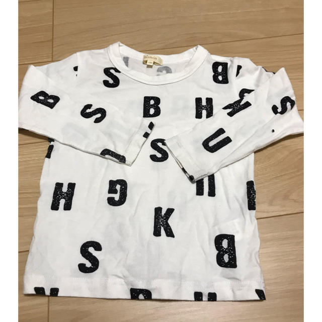 HusHush(ハッシュアッシュ)の☆ HusHush ロングTシャツ 100 ☆ キッズ/ベビー/マタニティのキッズ服女の子用(90cm~)(Tシャツ/カットソー)の商品写真