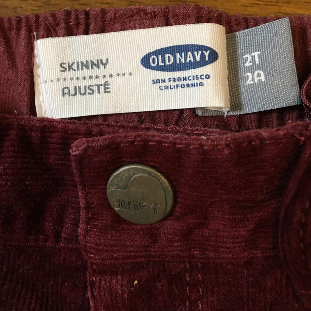 Old Navy(オールドネイビー)のオールドネイビー (OLD NAVY) コーデュロイパンツ　75〜85cm キッズ/ベビー/マタニティのベビー服(~85cm)(パンツ)の商品写真