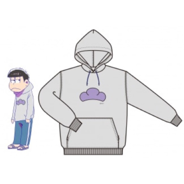 【公式】『おそ松さん 松パーカーVol.2 ［一松］（新品・未開封品）