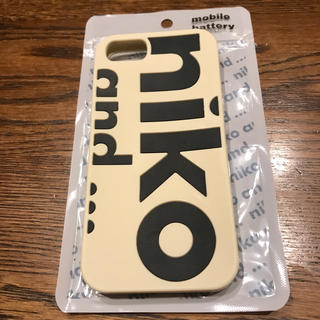 ニコアンド(niko and...)のNiko and… シリコンスマホケース✿お値下げ✿(iPhoneケース)