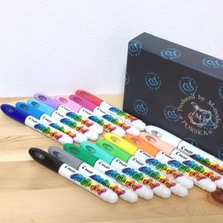 パイロット(PILOT)のPILOT Gel marker クレヨン　16色セット　ジェルマーカー(ペン/マーカー)