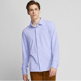 ユニクロ(UNIQLO)の新品未使用タグ付 ユニクロ　イージーケアジャージーシャツ　 S 　2020SS(シャツ)