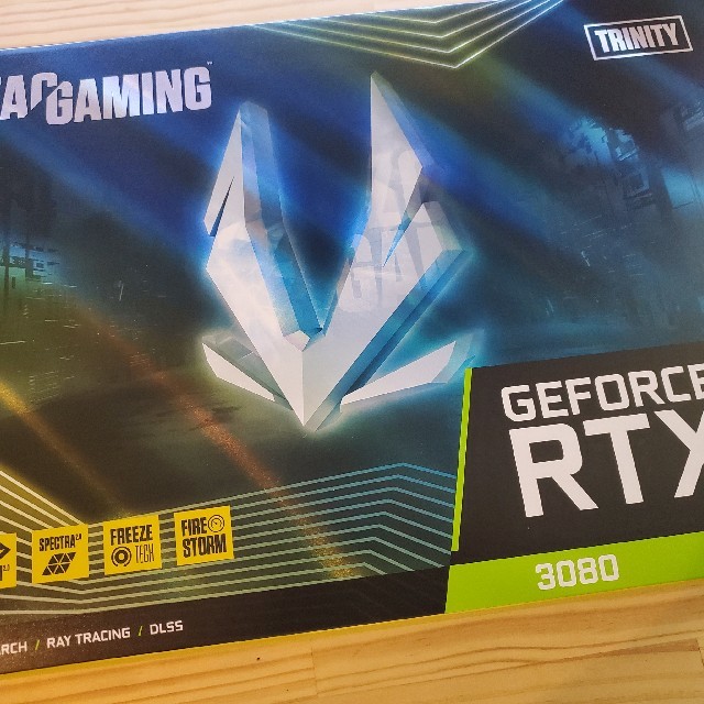 最新 ☆ZOTAC Trinity 3080 RTX GeForce GAMING PCパーツ