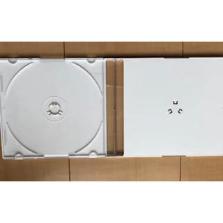 CD・DVD白ケース 5〜24枚(バラ売り可能)(CD/DVD収納)