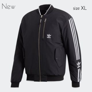 アディダス(adidas)の新品 XL adidas originals MA-1 ボンバージャケット 黒(ブルゾン)