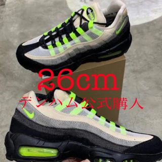 ナイキ(NIKE)のNIKE AIR MAX95 DENIAM 26cm ショップバッグ付き(スニーカー)