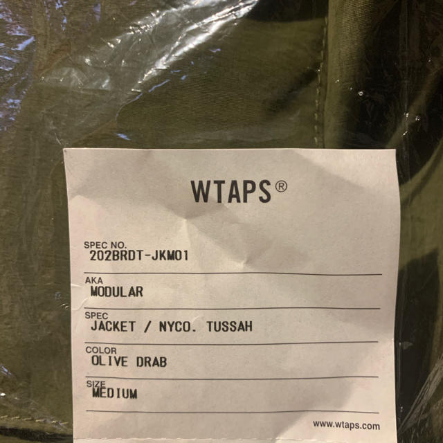 送込!Wtaps MODULAR / JACKET / NYCO. TUSSAH