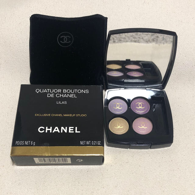 未使用【CHANEL】アイシャドウ クワトル ブトン ドゥ シャネル