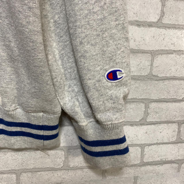 Champion × X girl コラボ 刺繍ロゴ リバースウィーブ 2