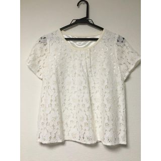 ロディスポット(LODISPOTTO)のロディスポット♡今期レースブラウス♡新品(シャツ/ブラウス(半袖/袖なし))