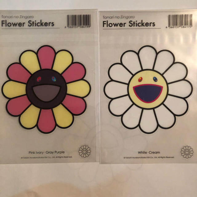 MOMA(モマ)の村上隆　Flower Stickers 6枚セット❣️ エンタメ/ホビーのおもちゃ/ぬいぐるみ(キャラクターグッズ)の商品写真