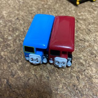 タカラトミーアーツ(T-ARTS)のカプセルプラレールトーマス　バーティとバーティトーマス(電車のおもちゃ/車)