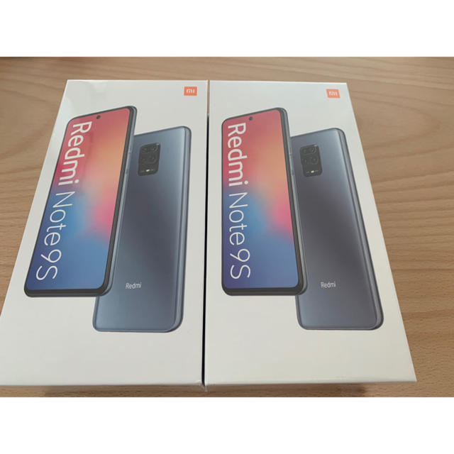ANDROID - 未開封新品 Redmi Note 9S 64GB 国内版 2台