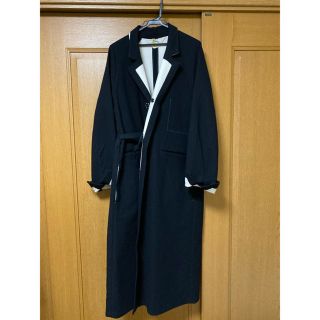 サンシー(SUNSEA)のsunsea 17aw ダブルフェイスチェスターコート(チェスターコート)