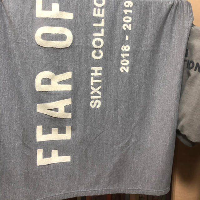 FEAR OF GOD(フィアオブゴッド)のfear of god blanket グレー 美品 その他のその他(その他)の商品写真