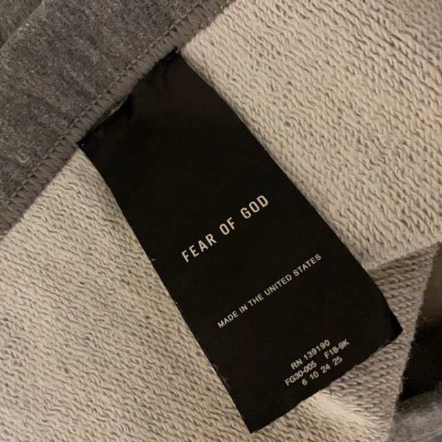 fear of god blanket グレー 美品