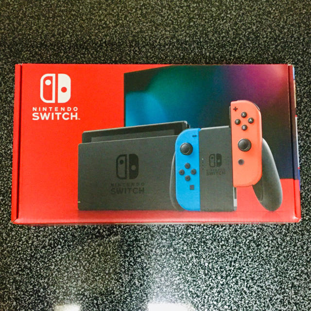 新品 ニンテンドースイッチ 本体 ジョイコン ブルー/レッド