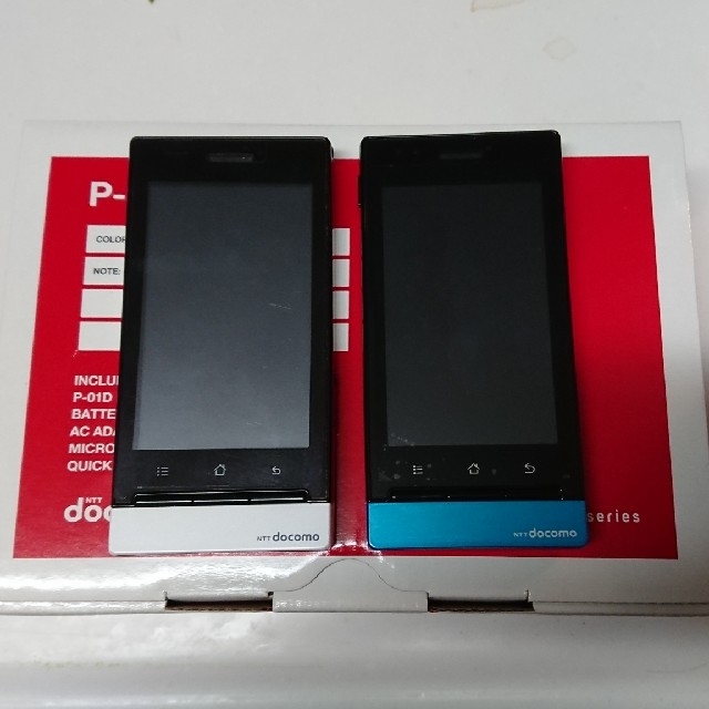 Panasonic(パナソニック)のP-01D (Panasonic) 中古美品 スマホ/家電/カメラのスマートフォン/携帯電話(スマートフォン本体)の商品写真