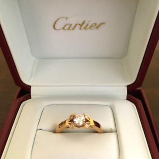 カルティエ(Cartier)のエンゲージリングカルティエ0.24カラット(リング(指輪))