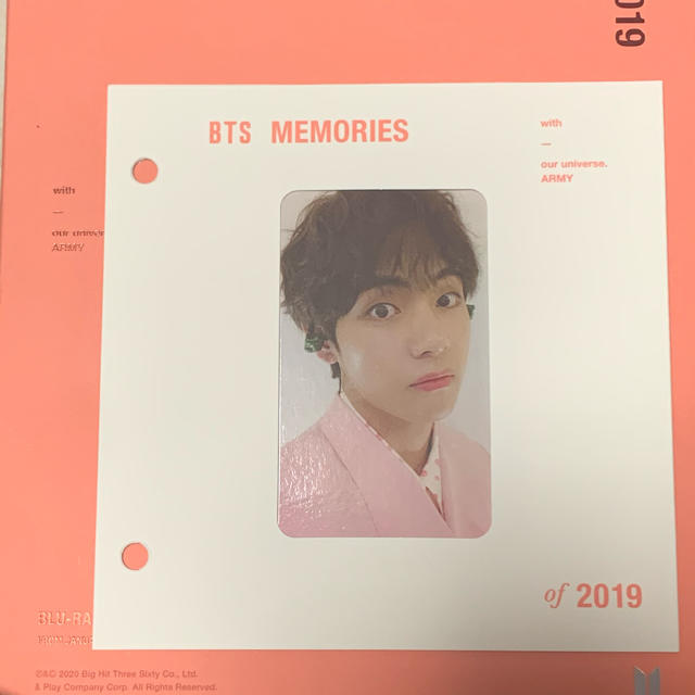 BTS memories2019 テヒョン【トレカのみ】