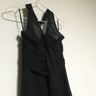 ザラ(ZARA)の未使用 ZARA シフォンミモレ丈ワンピ(ミディアムドレス)