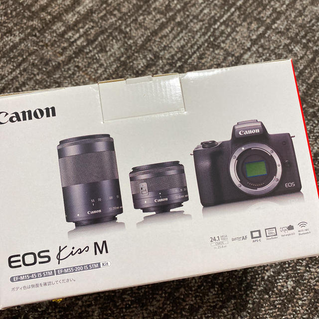 Canon - Canon EOS Kiss M2 ダブルズームレンズキットの通販 by Mi