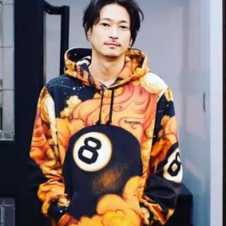 シュプリーム(Supreme)のsupreme 8-ball パーカー martin wong 窪塚(パーカー)