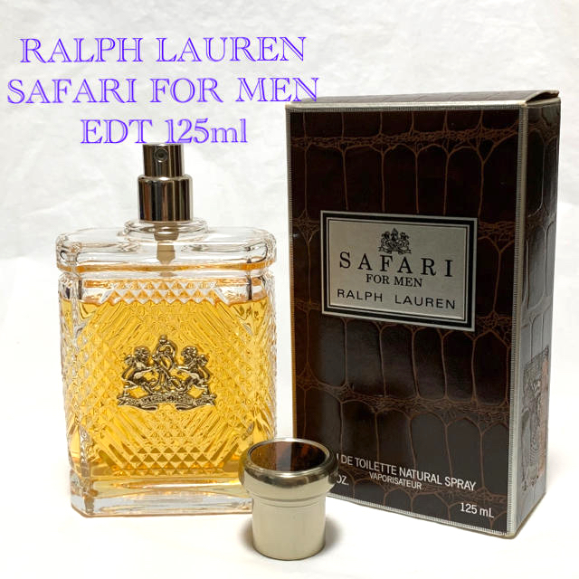 Ralph Lauren(ラルフローレン)の【希少】RALPH LAUREN サファリ フォーメン EDT 125ml 香水 コスメ/美容の香水(香水(男性用))の商品写真