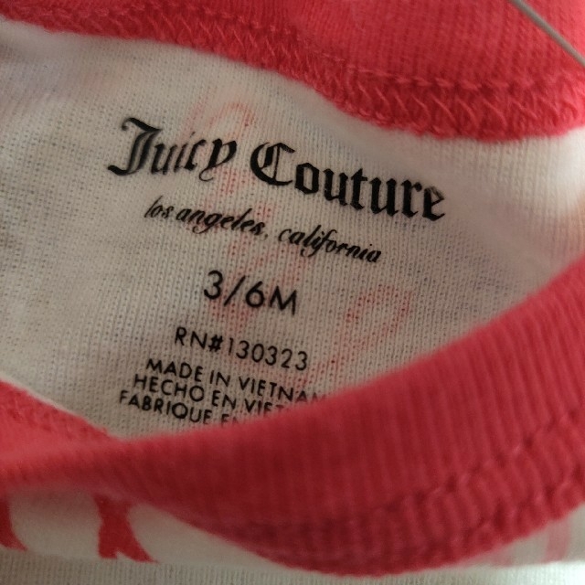 Juicy Couture(ジューシークチュール)のMI様専用☆Juicy Couture3点セット キッズ/ベビー/マタニティのベビー服(~85cm)(ロンパース)の商品写真