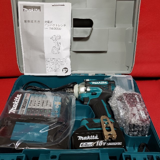 新品・未使用】マキタ純正 インパクトレンチTW300DRGX 18V6.0Ah NEW