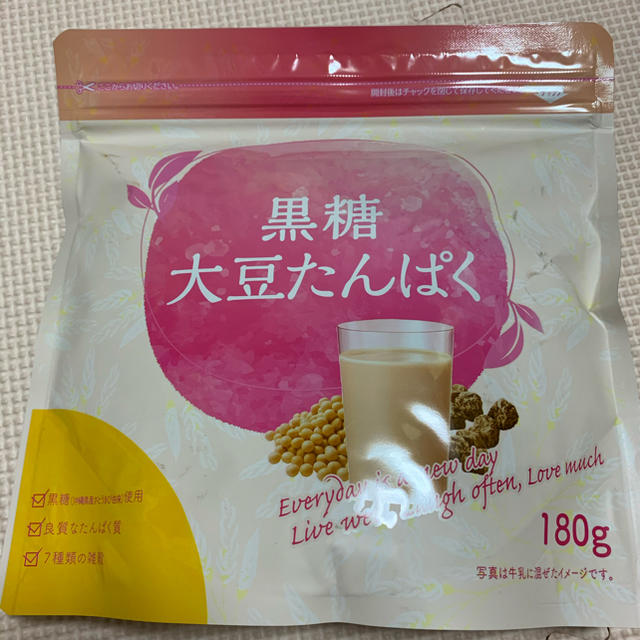 大正製薬(タイショウセイヤク)のLotus様黒糖大豆たんぱくプロテイン2袋 食品/飲料/酒の健康食品(プロテイン)の商品写真