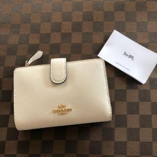 コーチ(COACH)のコーチ　COACH 財布　白　ホワイト(財布)