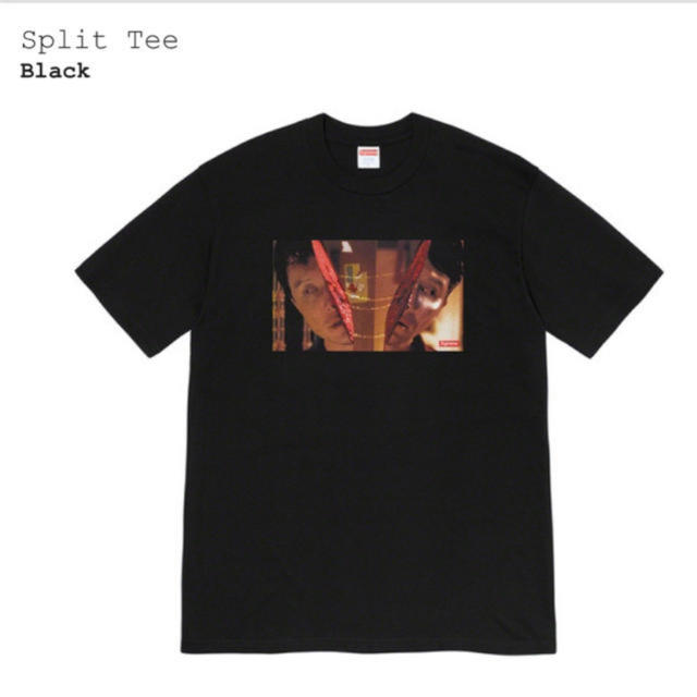 定価以下　supreme split tee Sサイズ