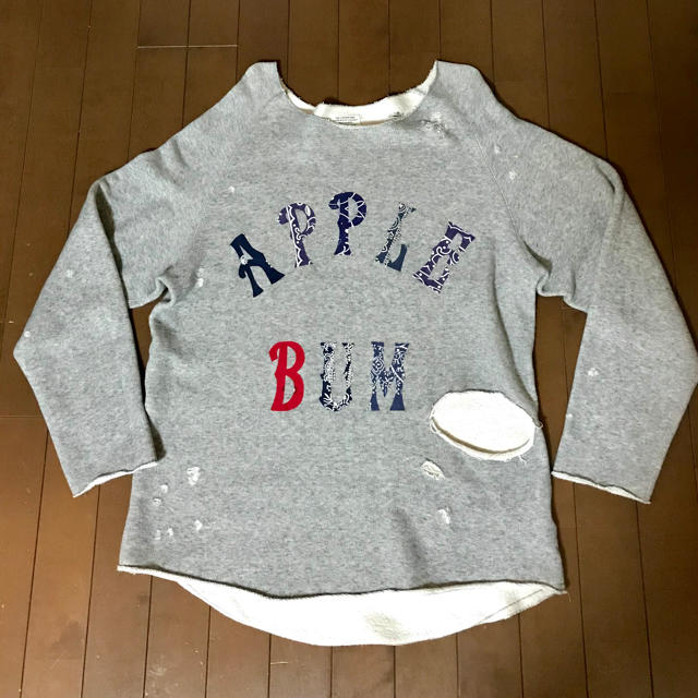 専用　APPLEBUM Bandanna Cut Off Crew Sweat