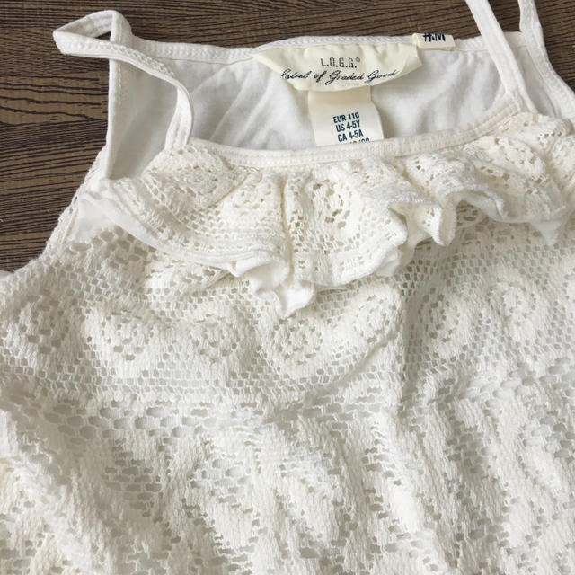 H&M(エイチアンドエム)のH&M キッズオールインワン　4-5Ｙ キッズ/ベビー/マタニティのキッズ服女の子用(90cm~)(パンツ/スパッツ)の商品写真